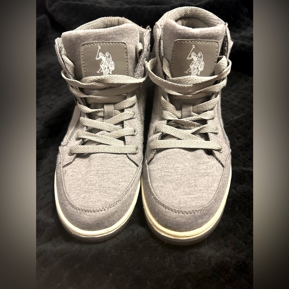 Grey shoes